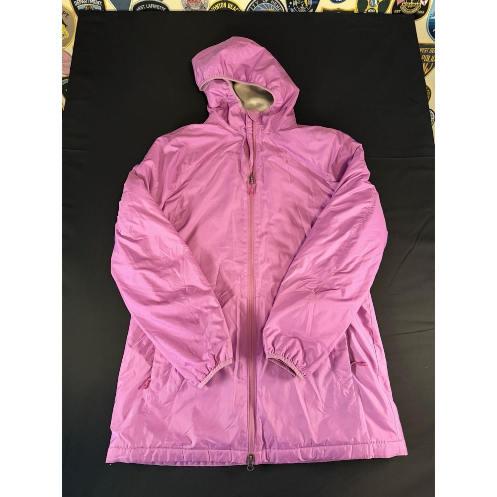 L.L. Bean Pink Women's Zip Jacket, Fleece Lining, Small Regular
